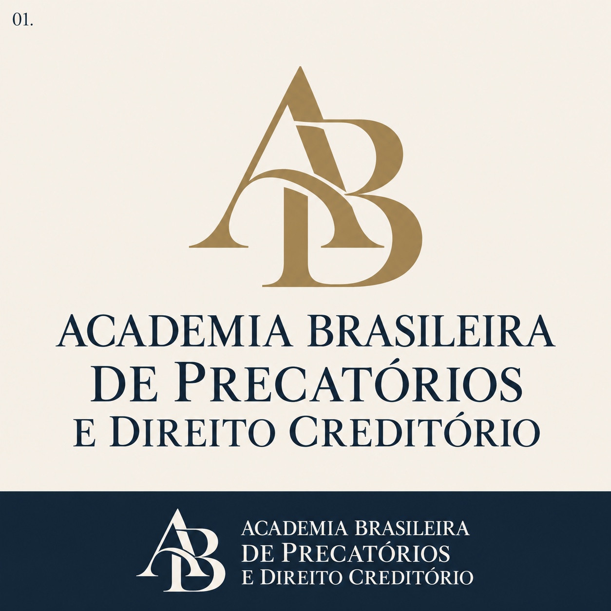 Monograma da Academia Brasileira de Precatórios e Direito Creditório